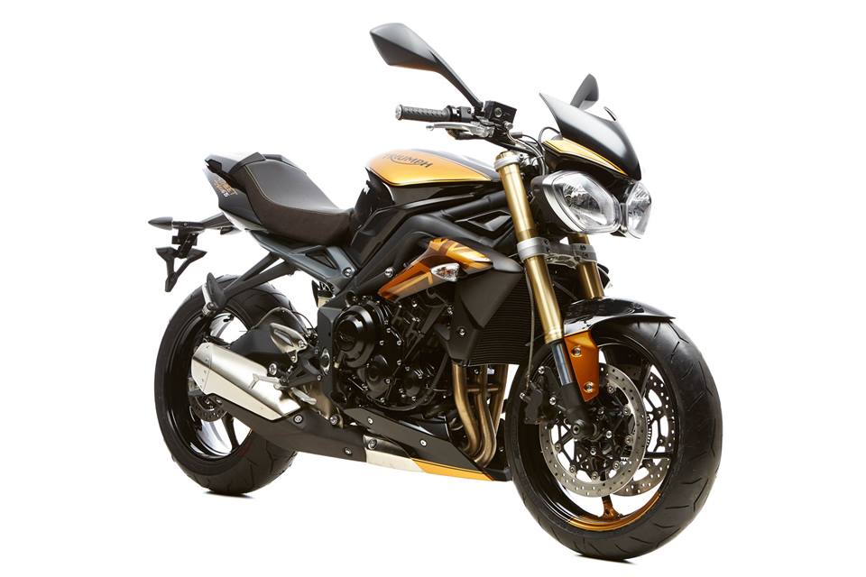 Triumph Street Triple Gold Photo