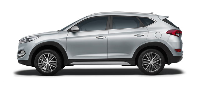 2016 Hyundai Tucson Sleek Silver Color