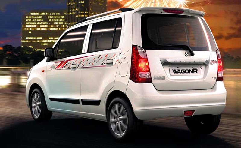 Limited Edition Maruti WagonR Rearview photo