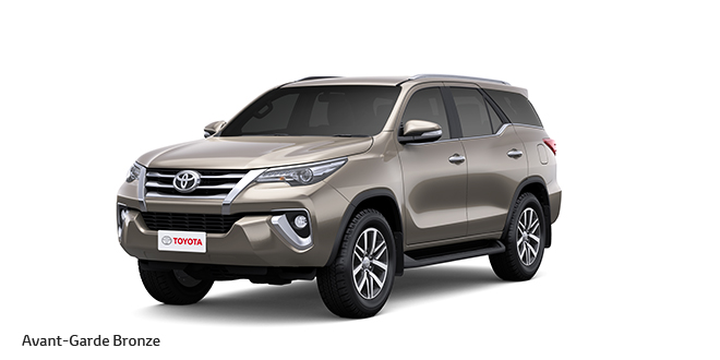 New Toyota Fortuner Bronze Color AvantGrade Bronze Color