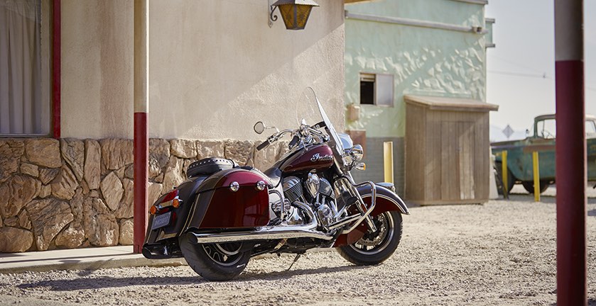 Indian Motorcycles Side View