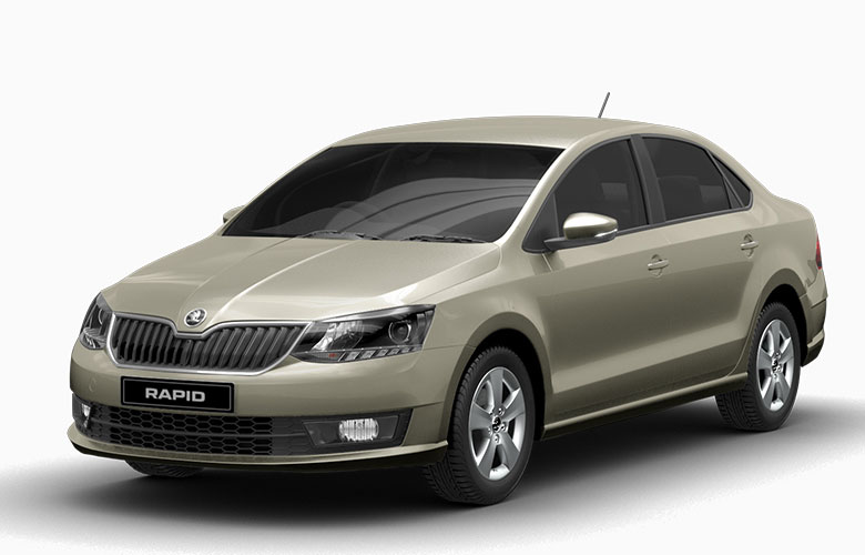 Skoda Rapid Cappucino Beige Color