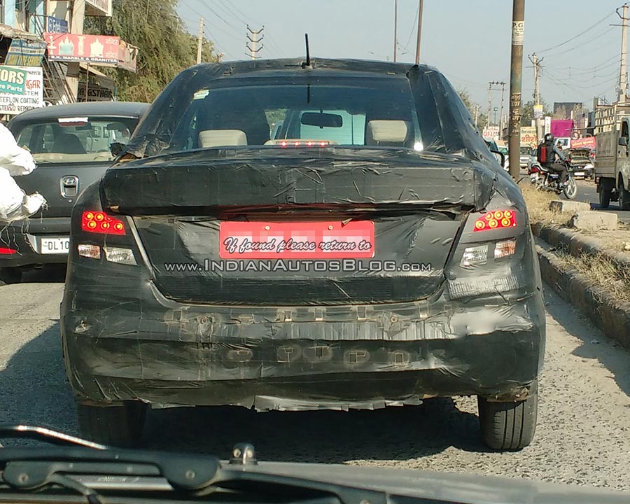 Maruti Dzire Rear Photo