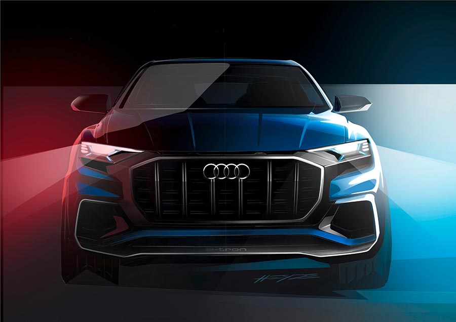 Audi Q8 Concept Preview Detroit