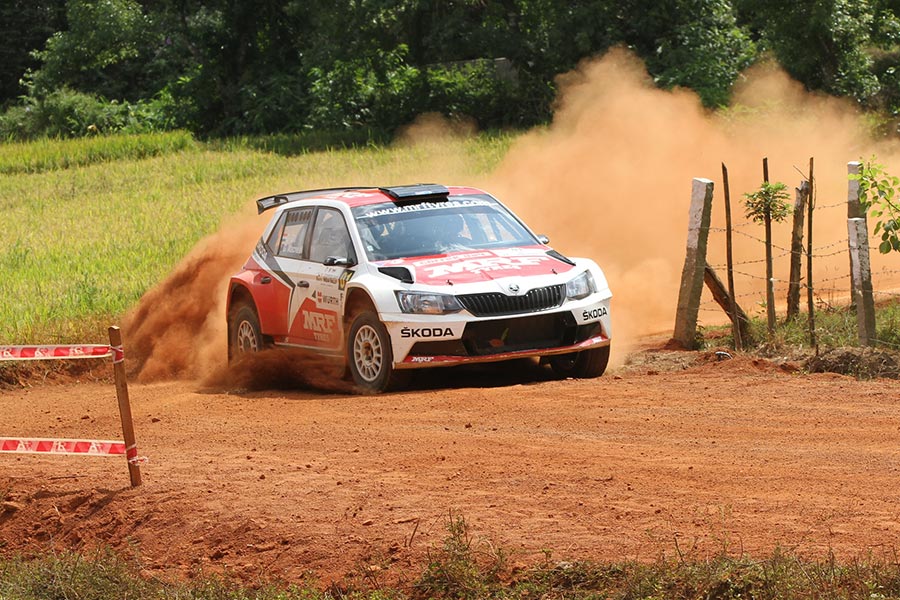 Gaurav Gill in the Car