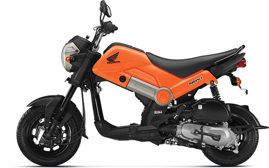Honda NAVI Sparky Orange Color (