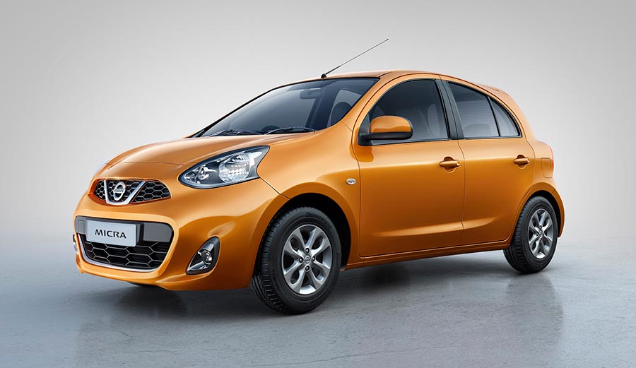 New Nissan Micra Sunshine Orange Color