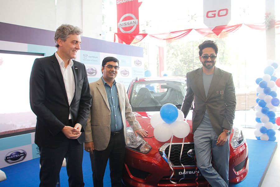 Jerome Saigot with Ayushmann