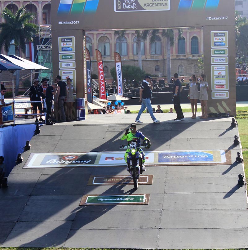 Dakar Rally Picture - TVS