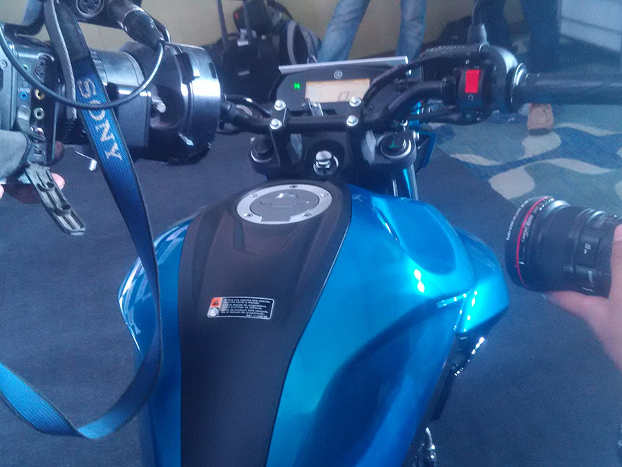 Yamaha FZ25 Fuel Tank Photo