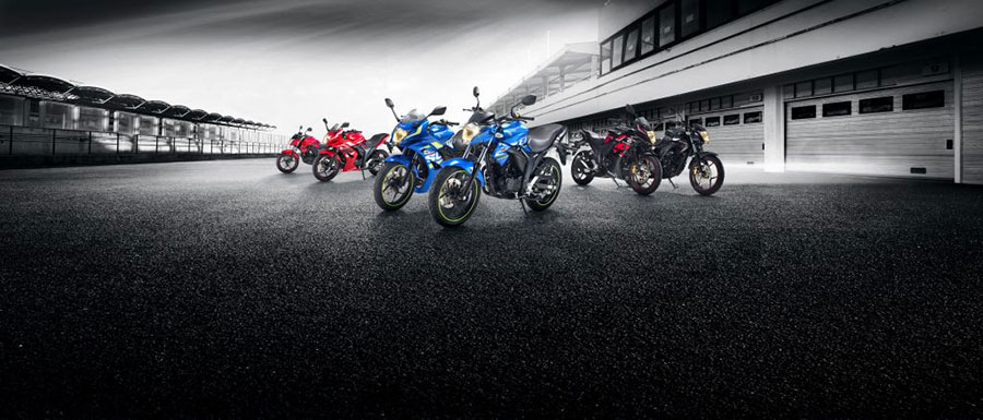 2017 Suzuki Gixxer Range of Motorcycles