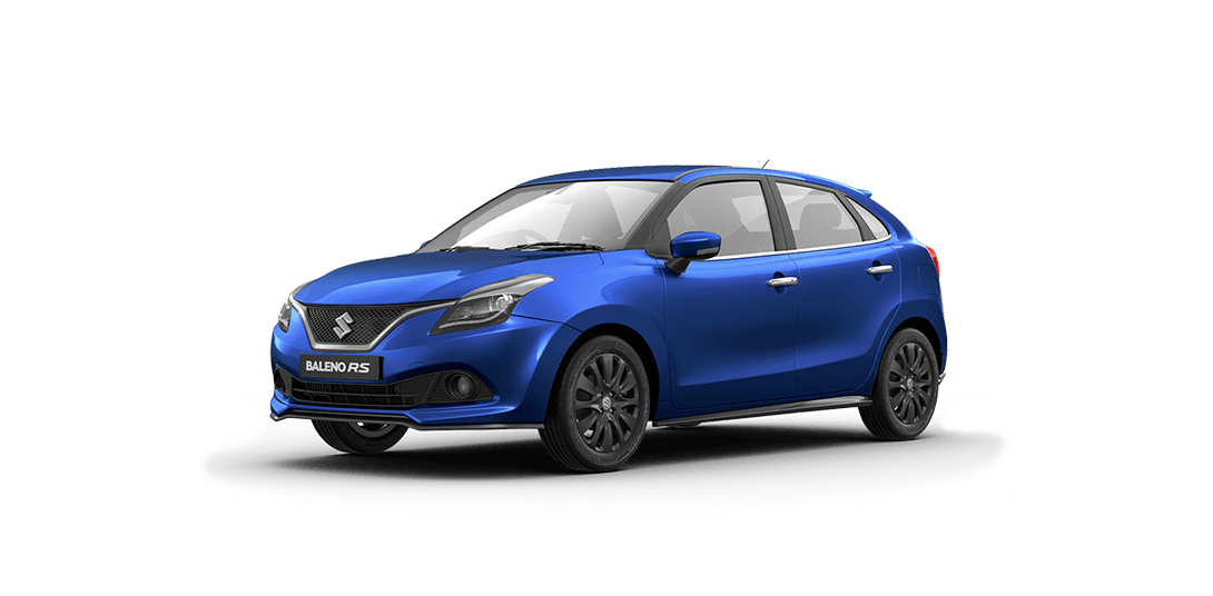 Maruti Baleno RS Urban Blue Color Variant