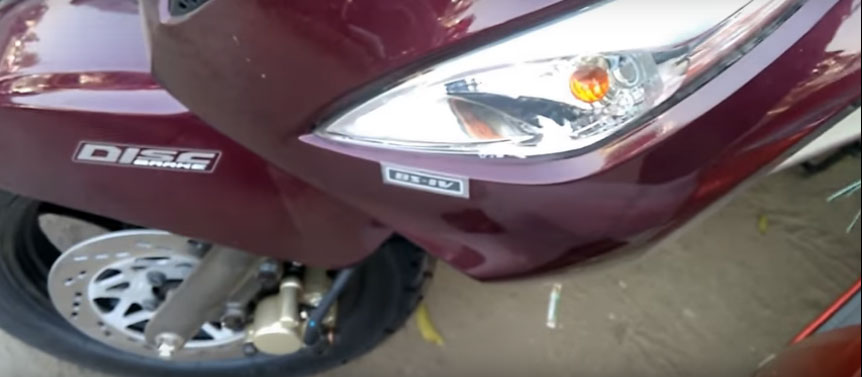 All New 2017 TVS Jupiter BS4 Engine