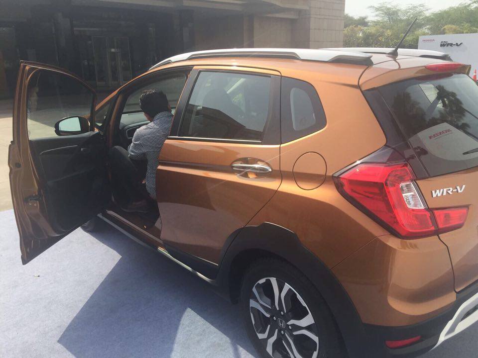 2017 Honda WR-V with rear logo