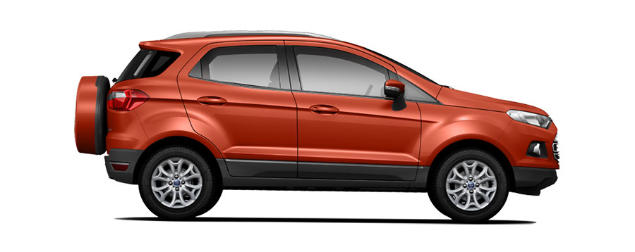 Ford EcoSport Red Color (Mars Red Color)