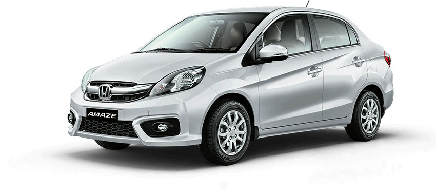 Honda Amaze Taffeta White Color- Amaze White Color Photo