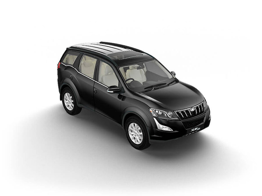 Mahindra XUV500 Volcano Black Color - XUV500 Black Color Variant