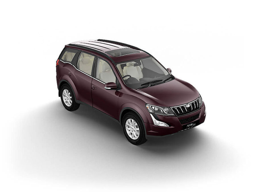 Mahindra XUV500 Opulant Purple Color - XUV500 Purple Color
