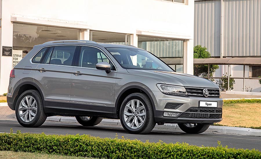 2017 Volkswagen Tiguan SUV Manufacturing begins
