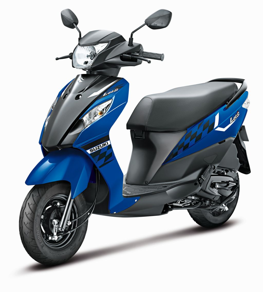 Suzuki Lets BS4 Engine - Suzuki Lets Blue Color
