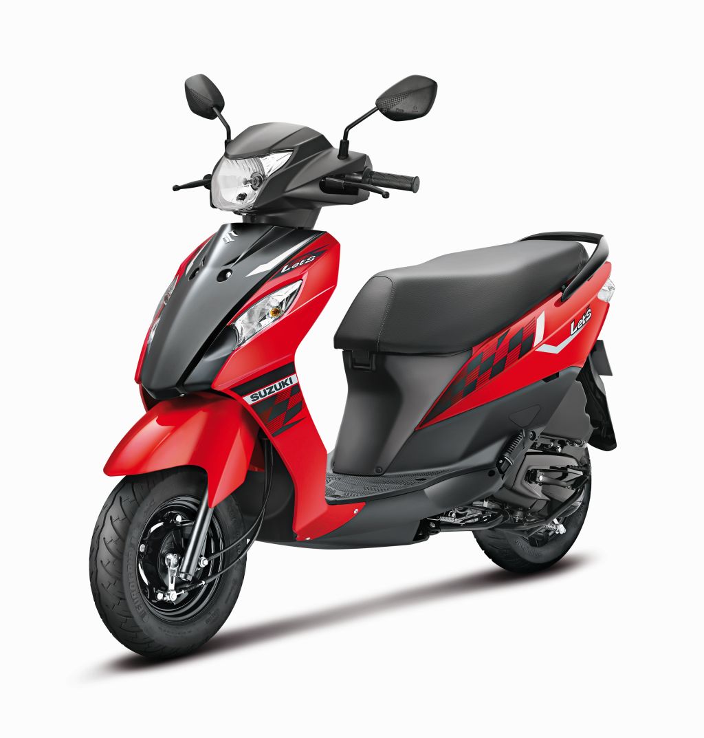 Suzuki Lets Red Color Variant