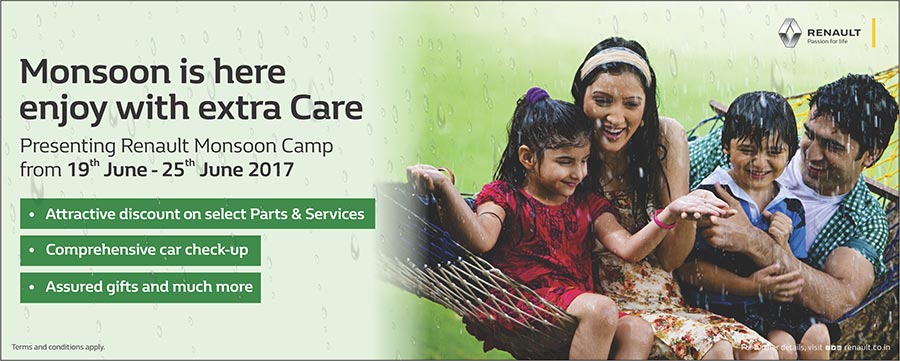 Renault Mansoon Camp in India