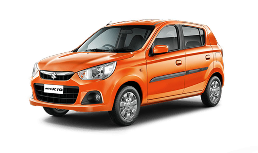 Maruti Alto K10 Tango Orange Color