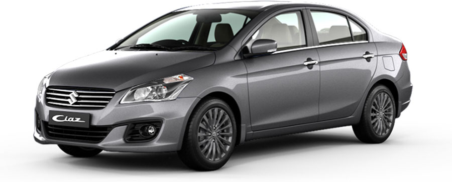 Maruti Ciaz Silver Color - Maruti Ciaz Metallic Silky Silver Color Variant 