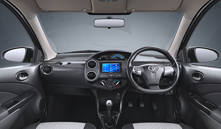 Toyota Etios Cross X Edition Interiors and Dashboard