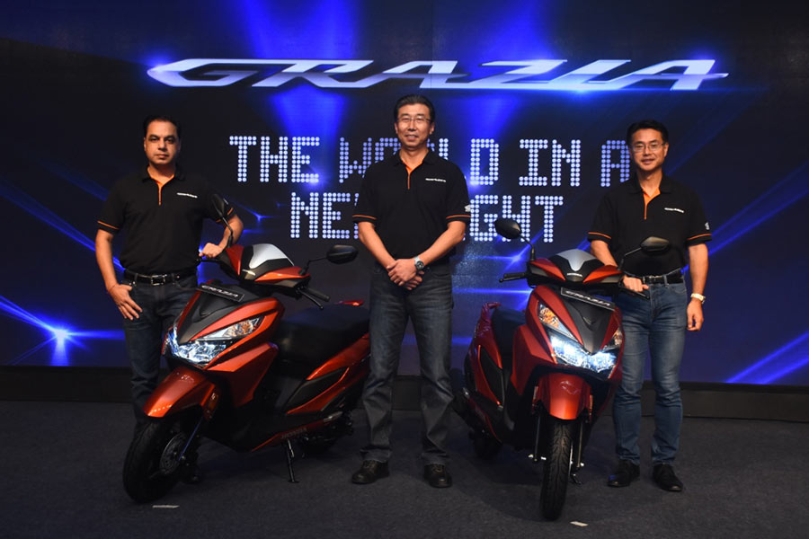 Honda Grazia Launch Photo