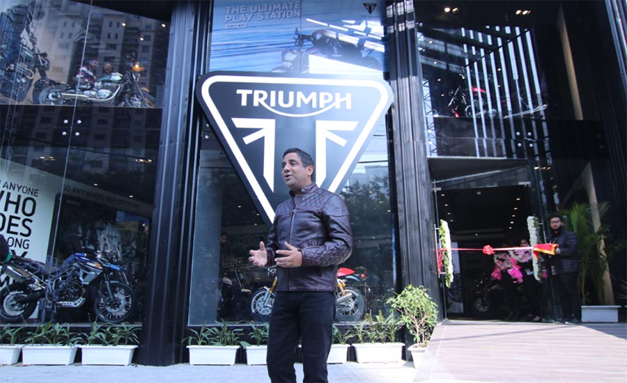 Triumph Motorcycles MD Vimal Sumbly