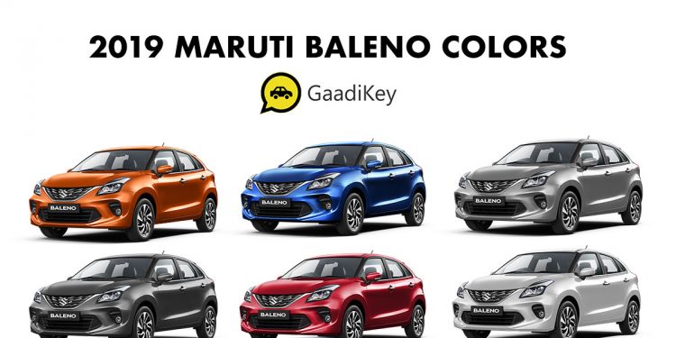 2019 Maruti Baleno Colors - New Baleno Colors 2019 Model All Maruti Baleno Colors List