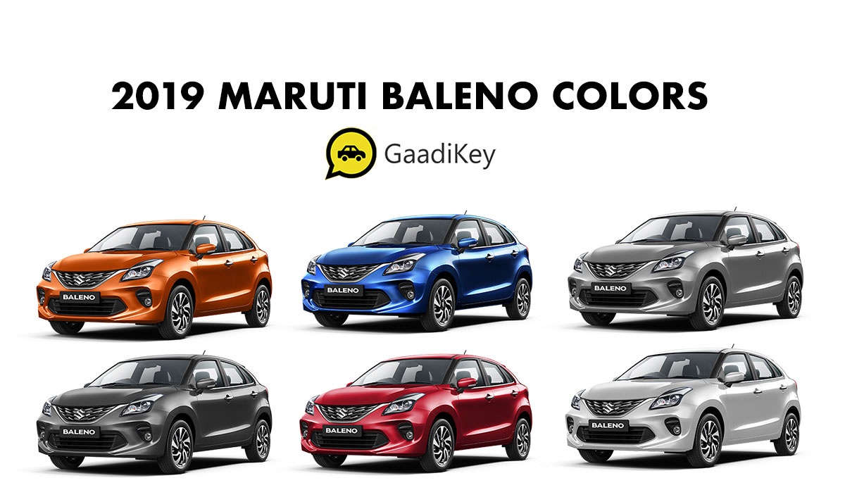 2019 Maruti Baleno Colors - New Baleno Colors 2019 Model All Maruti Baleno Colors List