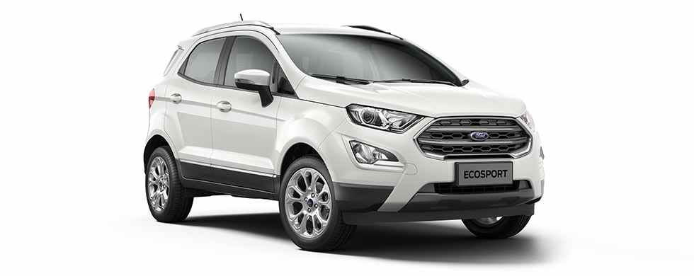 2018 Ford EcoSport White Color (Diamond White)