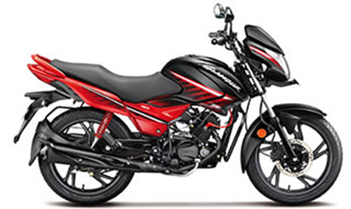 2018 New Glamour Programmed FI Black with Red Color (Black with Sports Red)