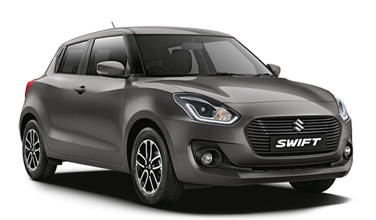New Swift 2018 Grey Color - Maruti Swift Magma Grey Color Variant