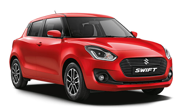 New 2018 Maruti Swift Solid Red Color