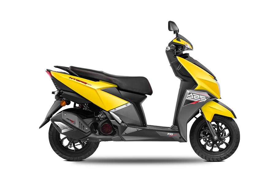 TVS NTORQ 125 Scooter Side View Photo