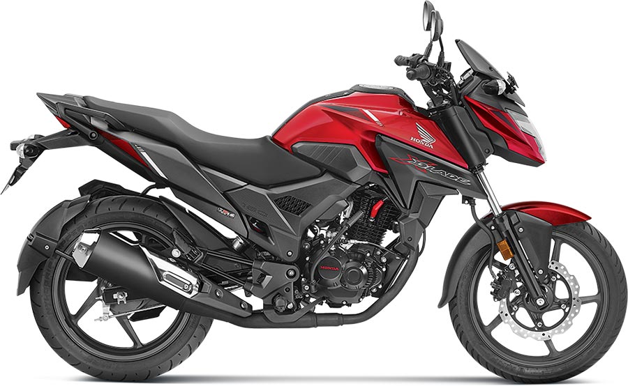 Honda XBlade Red Color - Honda XBlade Pearl Spartan Red Color option