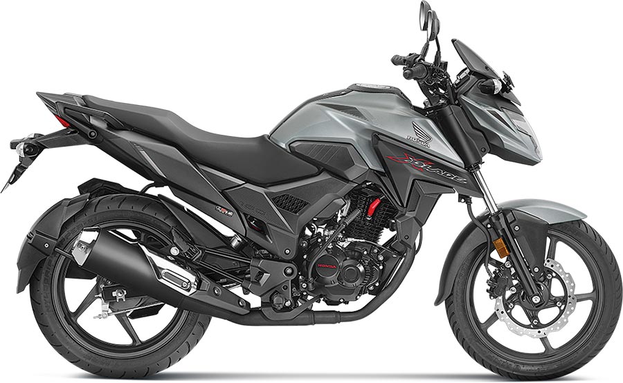 Honda XBlade Silver Color - Honda XBlade Matte Frozen Silver Color option