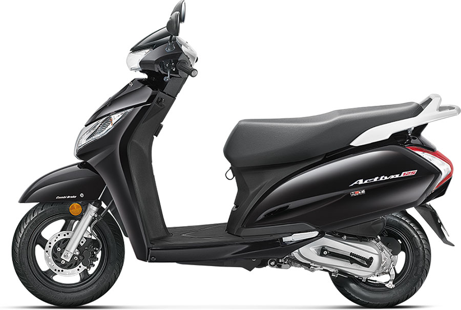 New 2018 Honda Activa 125 Black Color Photo