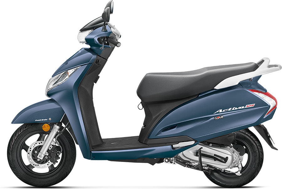 2018 Honda Activa 125 Blue Color (Midnight Blue Metallic)
