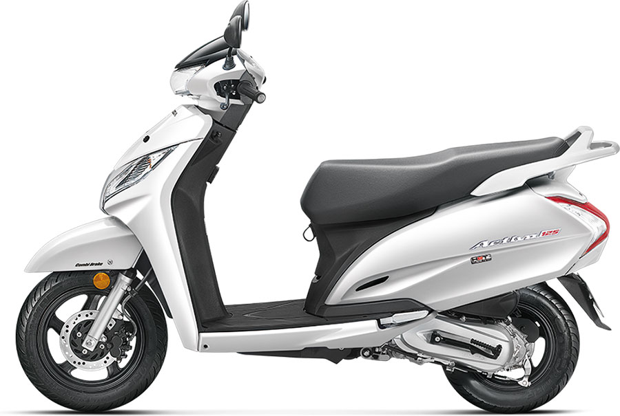 2018 Honda Activa 125 White Color Pearl White Color Variant Photo