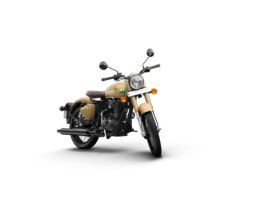 Royal Enfield Classic 350 Sand Color Variant