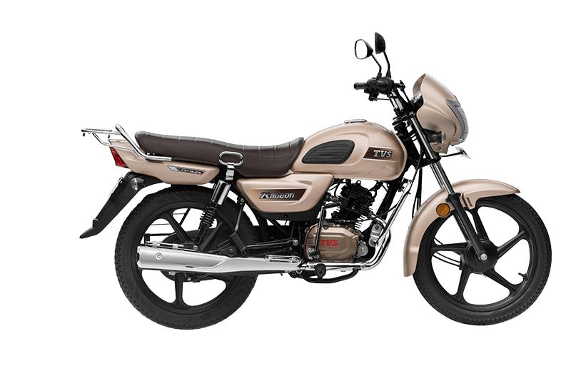 TVS Radeon Golden Color - Radeon Cream Color