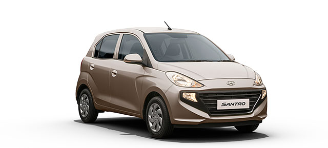 New Hyundai Santro Beige Color Imperial Beige Color