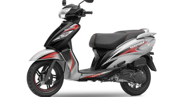 New TVS Model Black 2018 Model