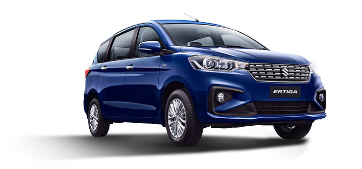 2019 Maruti Ertiga Oxford Blue Color