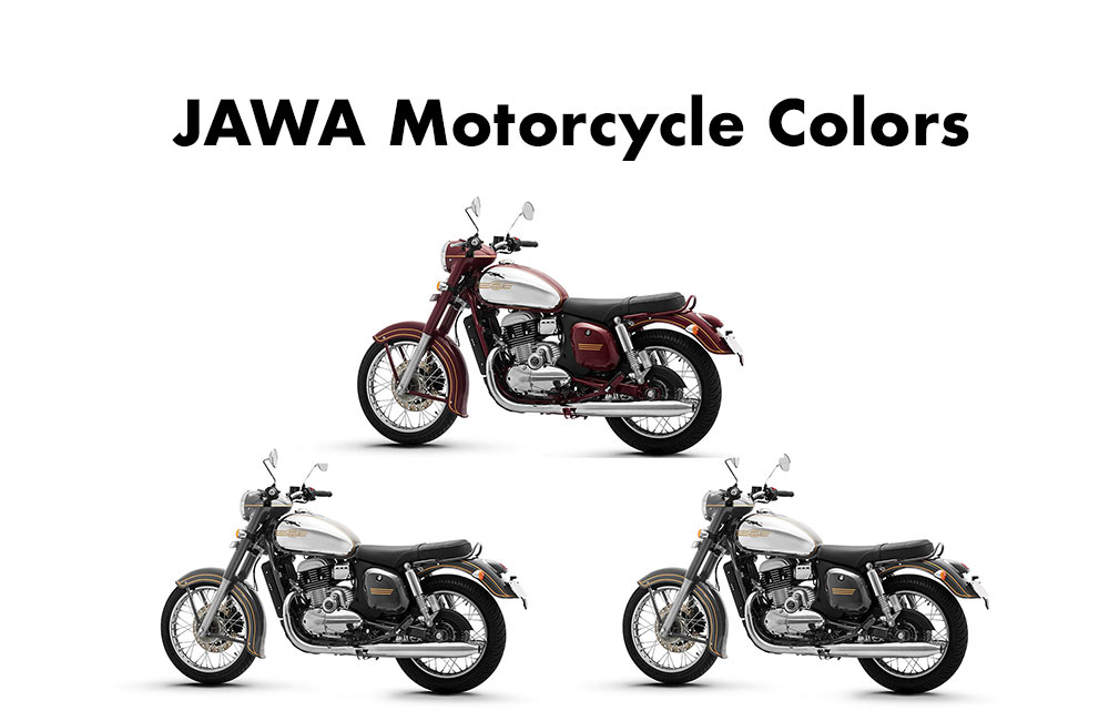 All JAWA Colors - JAWA Motorcycle Colors- JAWA Color Options