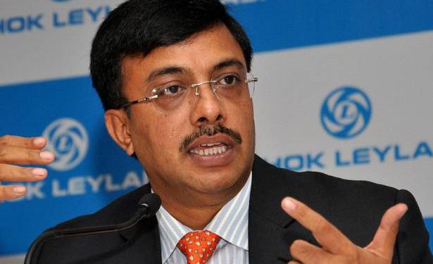 Vinod Dasari MD and CEO of Ashok Leyland